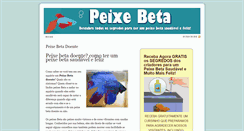 Desktop Screenshot of peixebetadoente.com